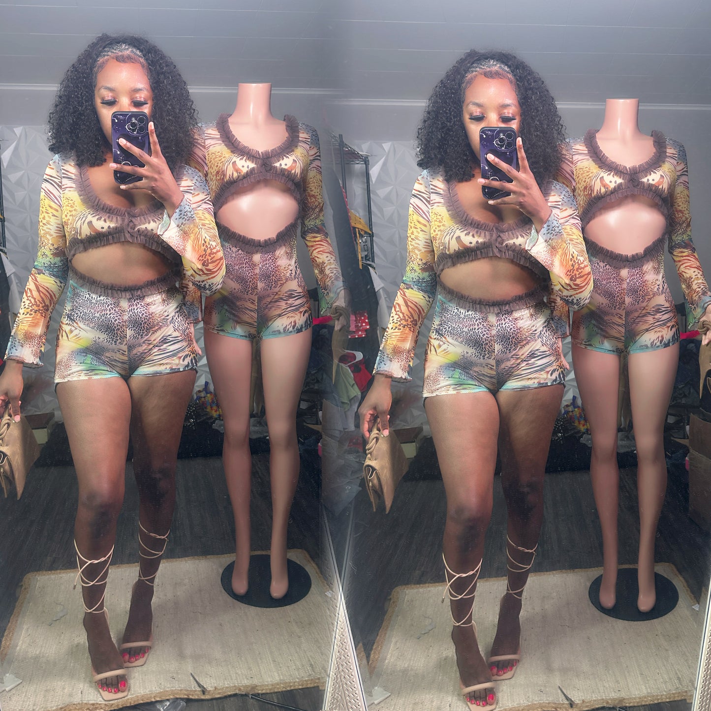 “Tropical Vibez” romper