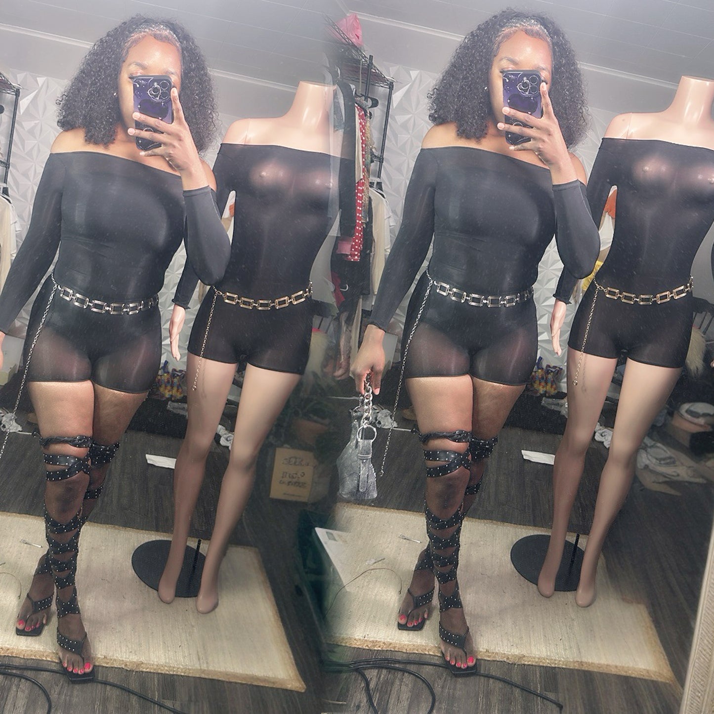 “Very Risky” one piece set