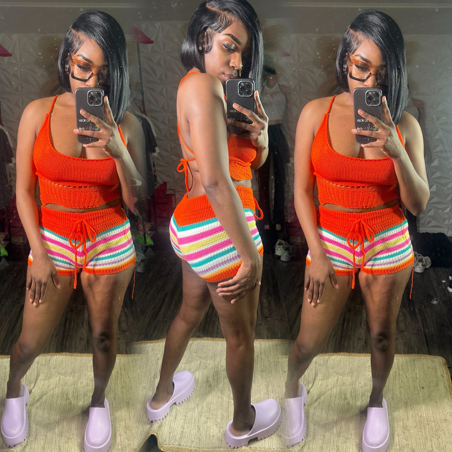 “I Got You Babe” knitted set