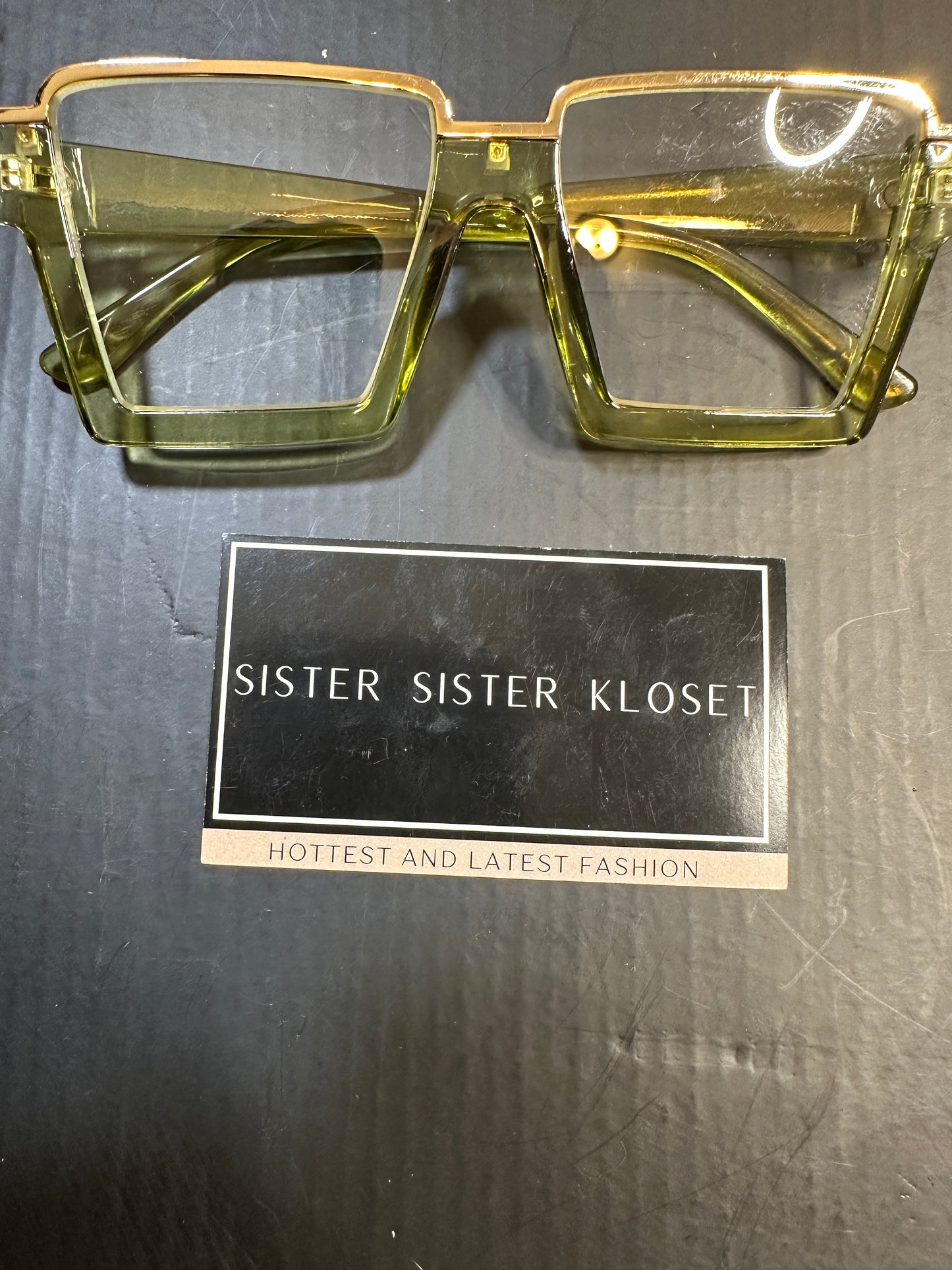 “I Got Something To Show You” glass