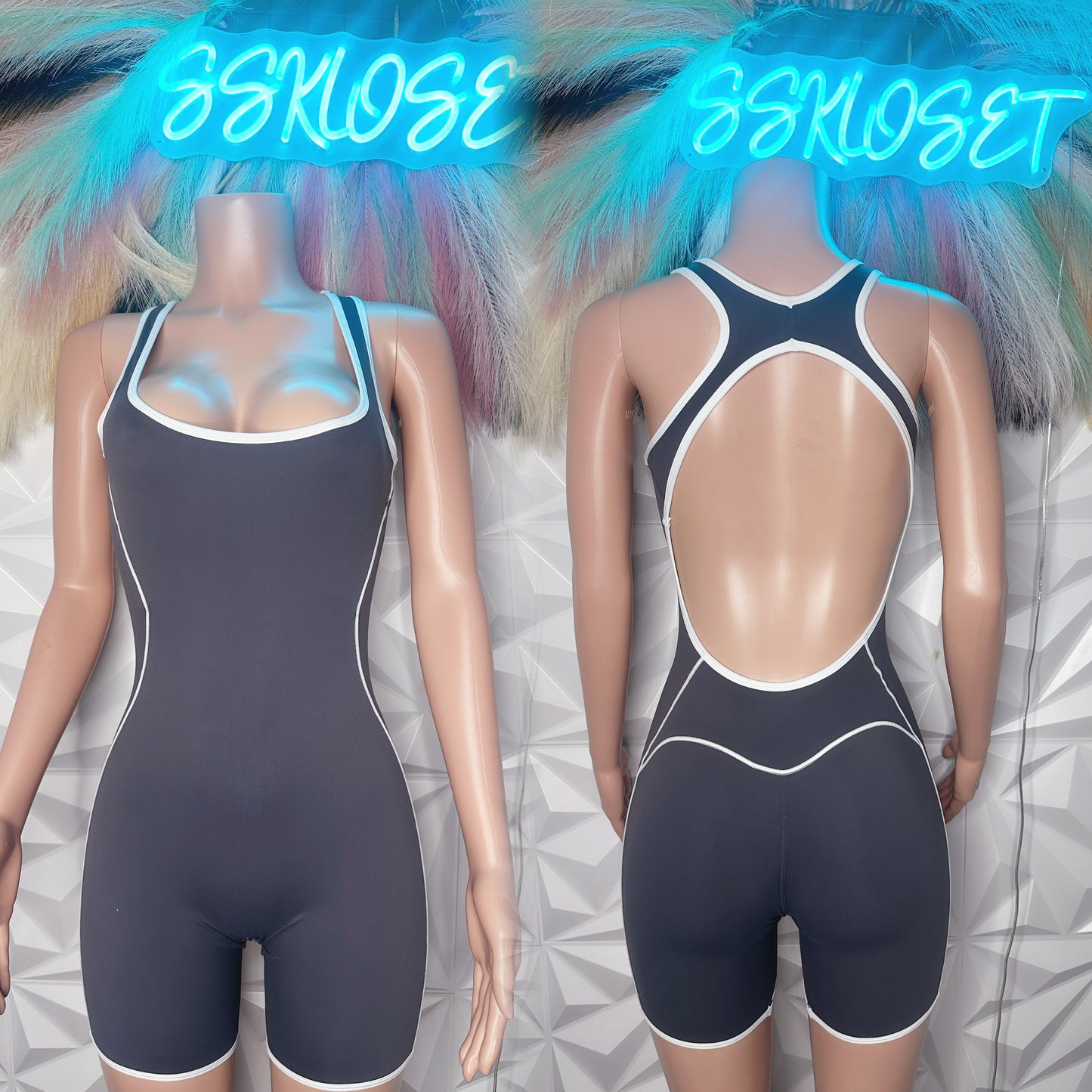 “Gym Babe” romper