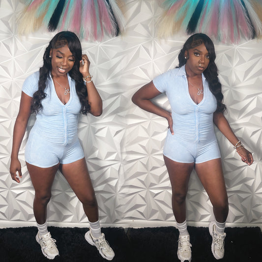 “You Got The Blues” romper