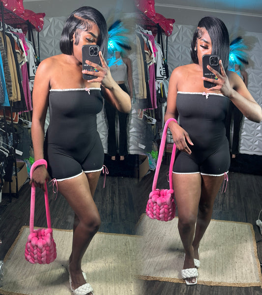 Side Bow Romper