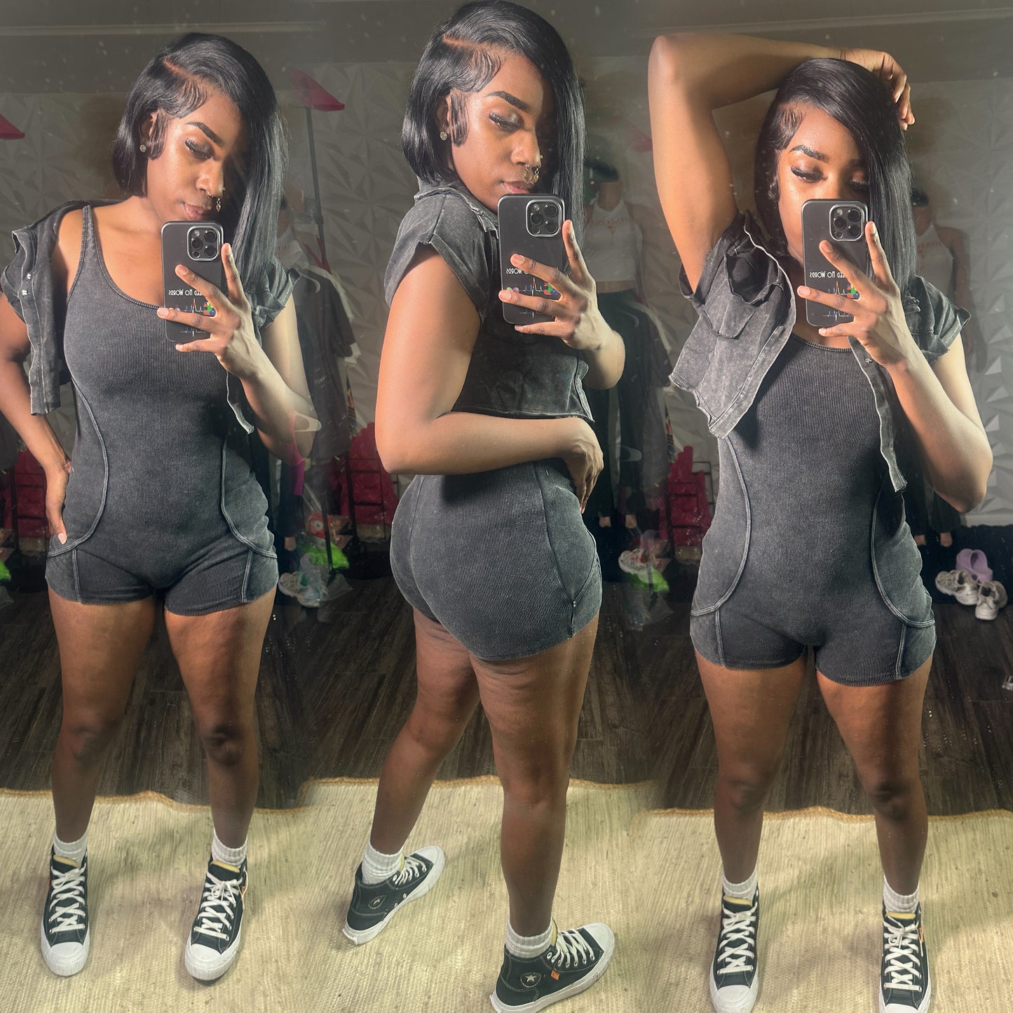 “Just Being Me” romper set