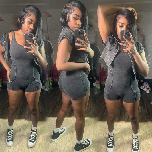 “Just Being Me” romper set
