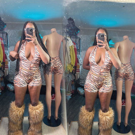 “On the Wild Side” romper